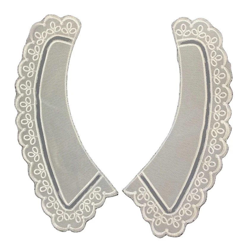 Factory Direct DIY lace collar machine embroidery lace collar