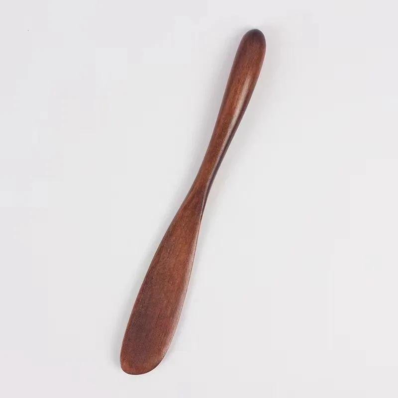 Wholesale Good Quality Cheap Environment Friendly Cosmetic Spatula Bamboo Spoon Cosmetics Wooden Face Cream Spoons