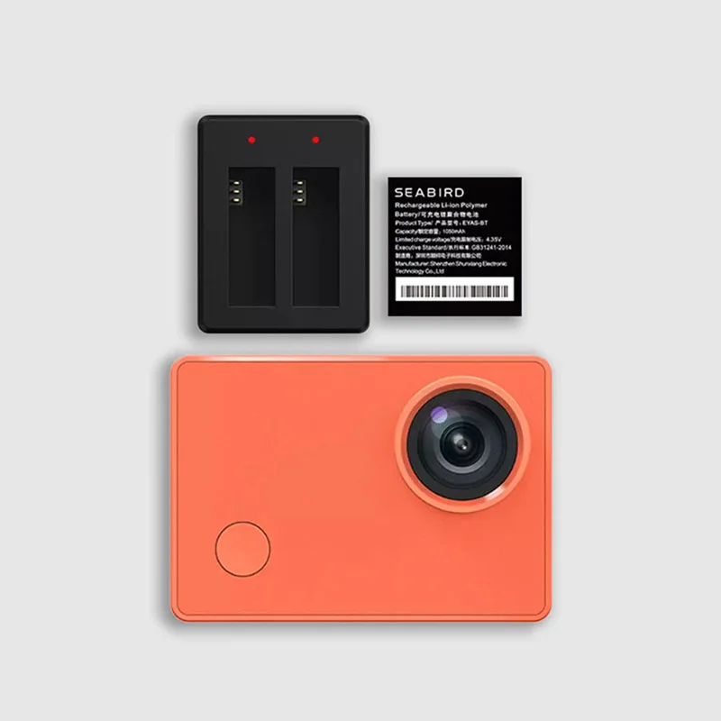 
Xiaomi Youpin Seabird 4K Sports Camera 3.0 Cycling Motorcycle Driving Helmet HD Recorder Anti-shake Vlog Camera 