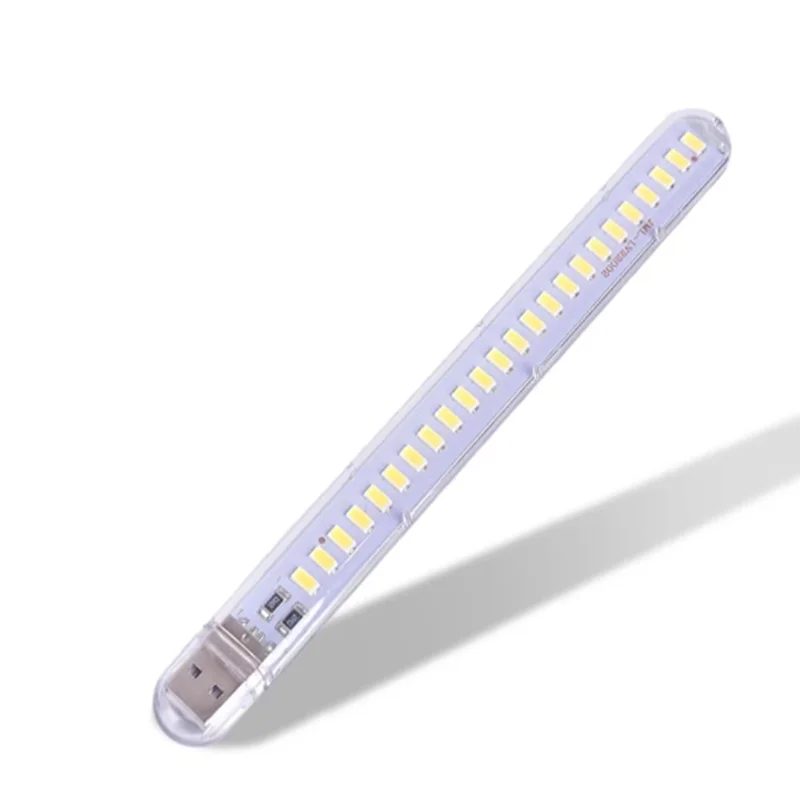 USB LED Table Lamp Portable Reading Desk Light 24Leds Book Light Night lights Flashlight For Camping Power Bank Notebook