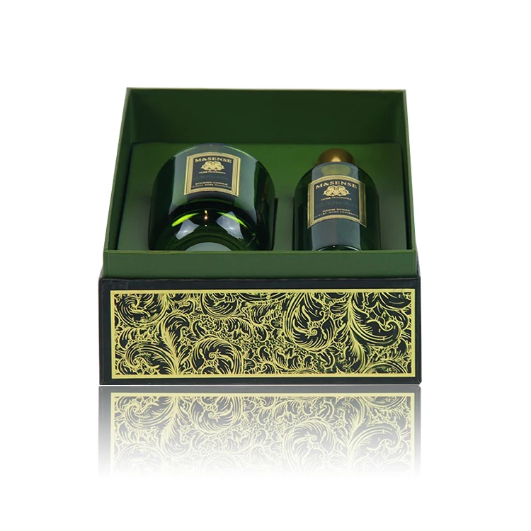 Guerlain 150 г стеклянная банка свеча и 47*47*140 мм 100 мл спрей подарочный набор небольшой ясный