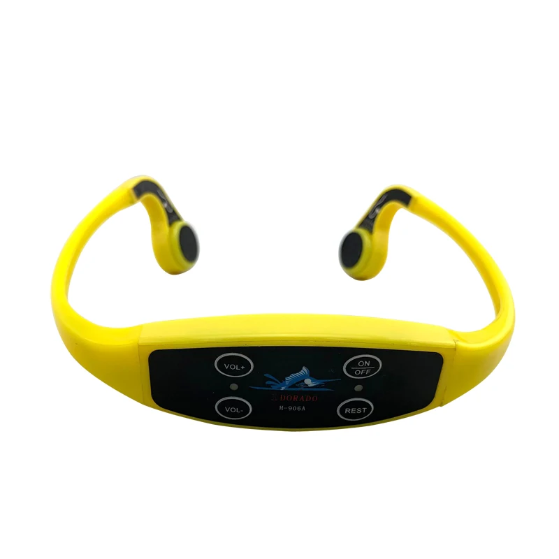 H907 Hearing Aid Swimming Efficient Teaching Bone Conduction Headset Volume Adjustable 7 Channels  Portable Waterproof Earphone