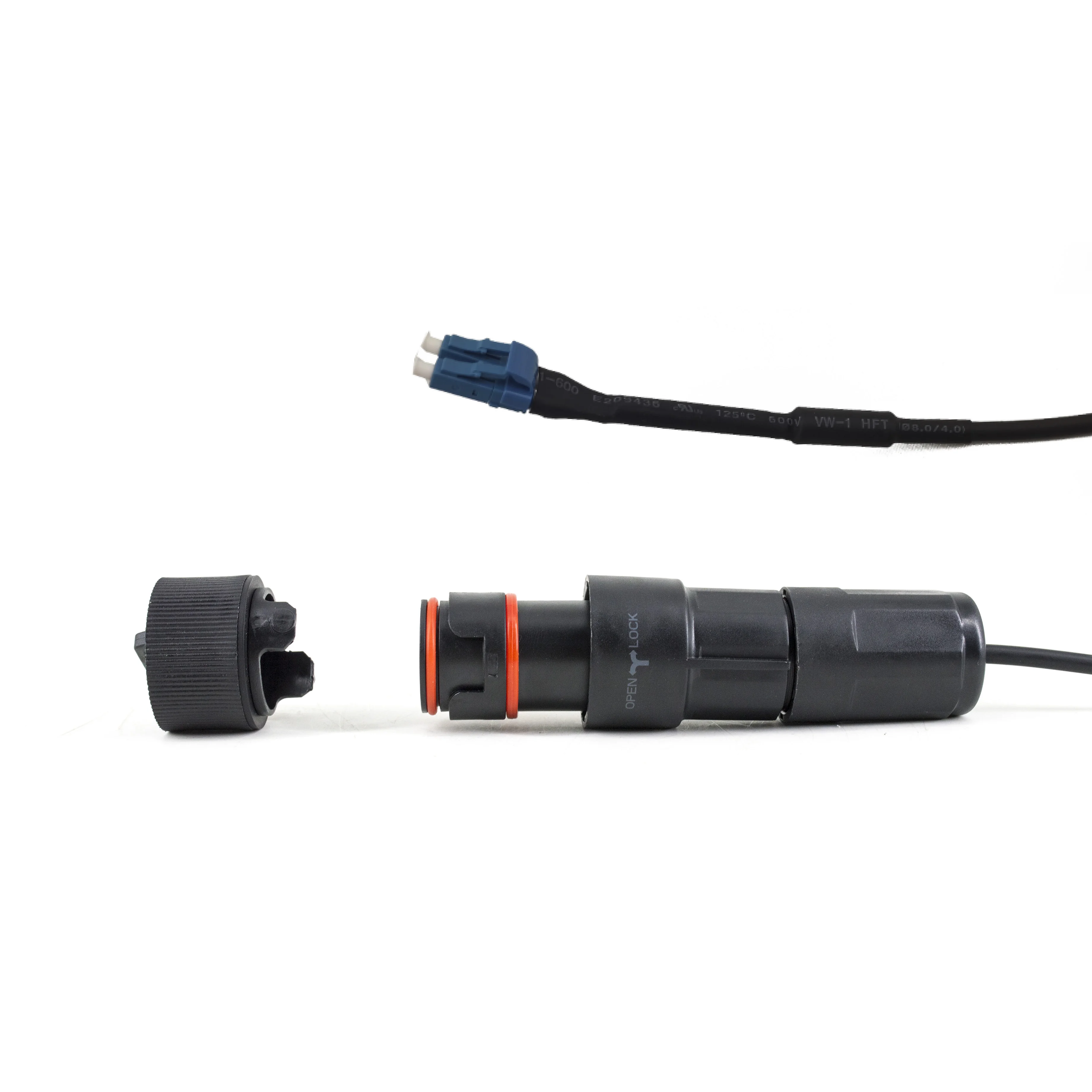 5G Outdoor BBU RRU FLX Fullaxs Compatible FPM 1.0 Connector CPRI Cable Fiber Optic Patch Cord