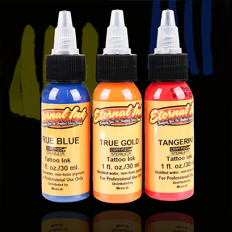 Oem Beauty Professional 30ml Body Painting Tattoo Ink Permanent Makeup Coloring Pigment