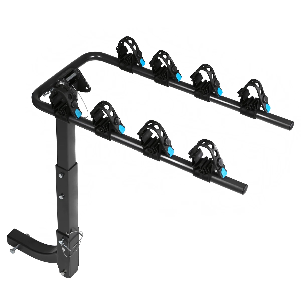 2021 Hot Sale 4 Bike Hot Selling Hitch Mount Bike Rack Bicycle Foldable Carrier for SUVS, Car, Trucks, and Minivans. bike rack c