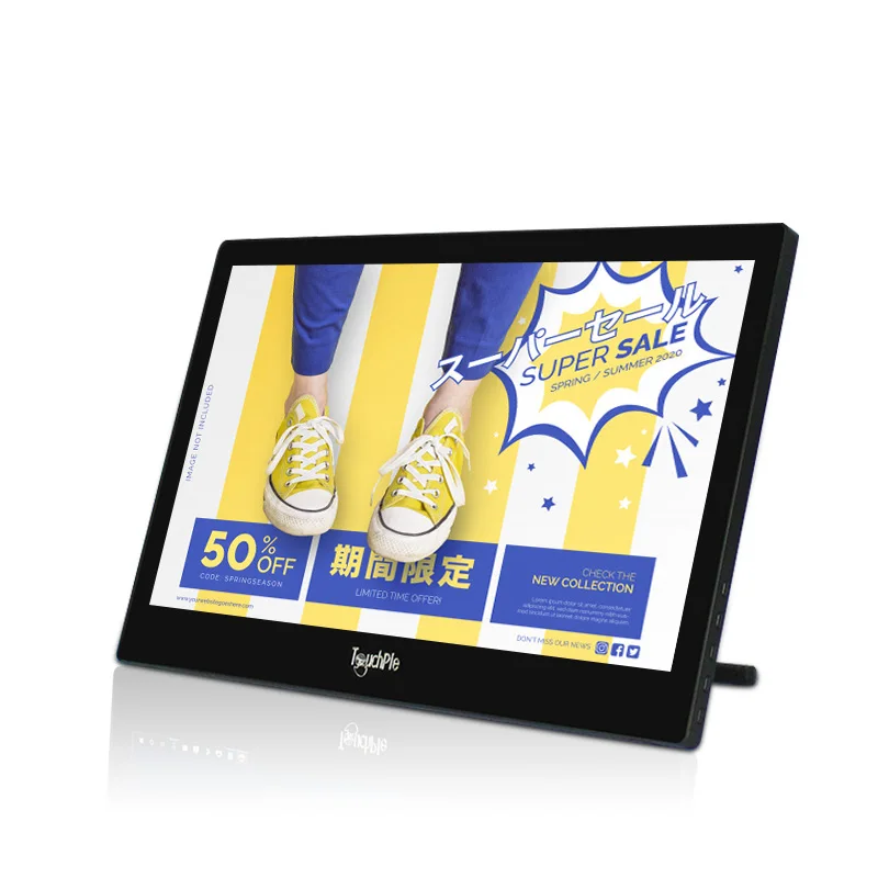 
16:9 wide screen TFT LCD touchscreen monitor 21.5 inch 