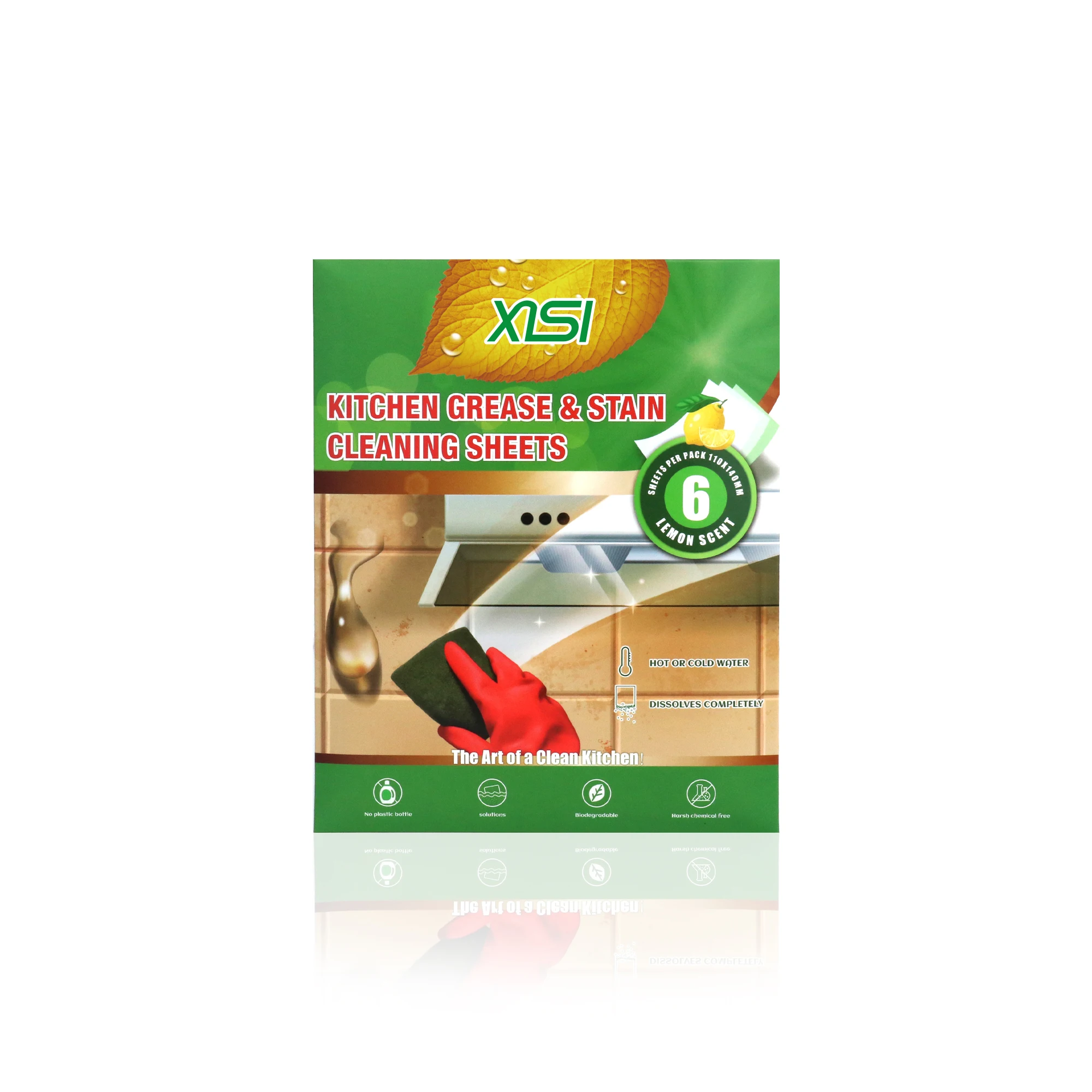 Good Quality greaser Spray grease Remover Heavy Oil cleaner Oven Cleaner Kitchen Oil Cleaner Sheet