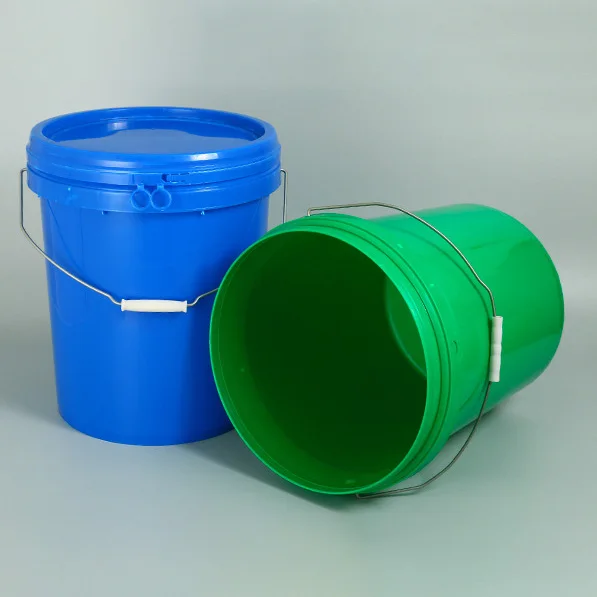 Wholesale 1L-33L PP Food Grade 5 Gallon Plastic Pail Paint Buckets With Lids Handle Plastic