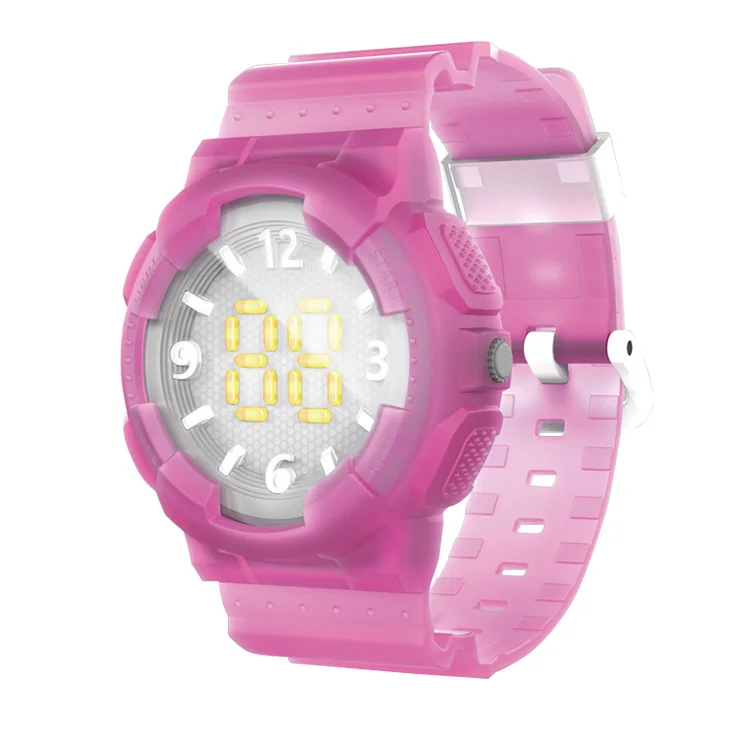 multi function luminous 30m waterproof woman ladies luxury black led dial hand customized other digital watch