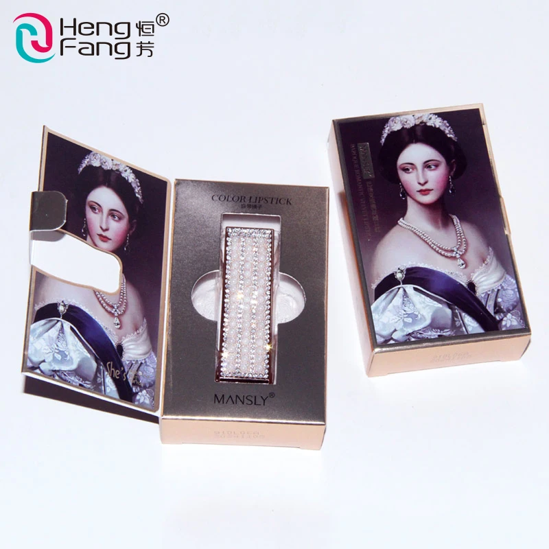 Hot Colors Makeup Easy To Color Smooth Texture Matte Diamond Star Lipstick