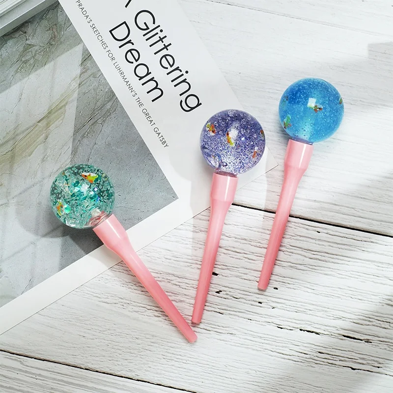 JANCY 6ml Private Label Vendor lollipop shape glitter lip balm oil Cute Oem New Shine Hydrating Clear Glossy Lip Gloss