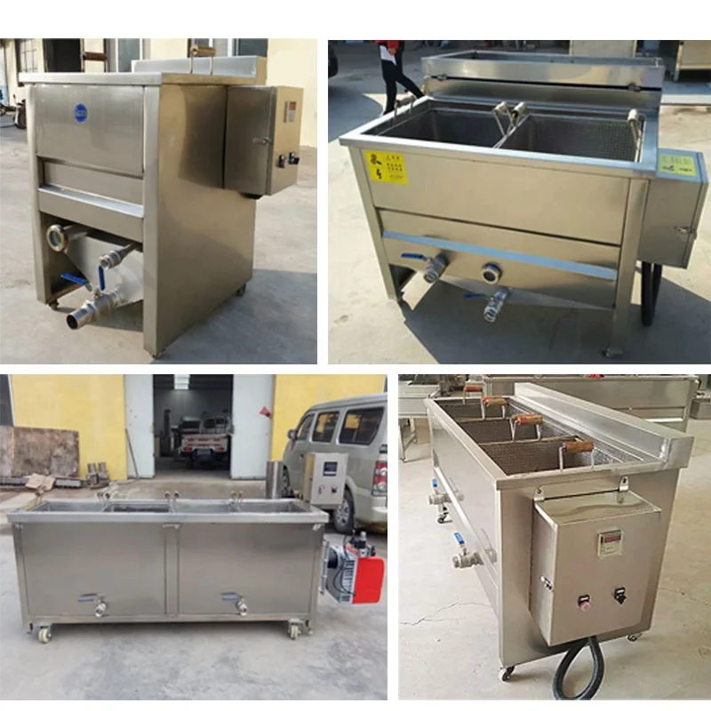 Easy to operate equipment for frying onions/ automatic fish frying machine/ deep fryer function