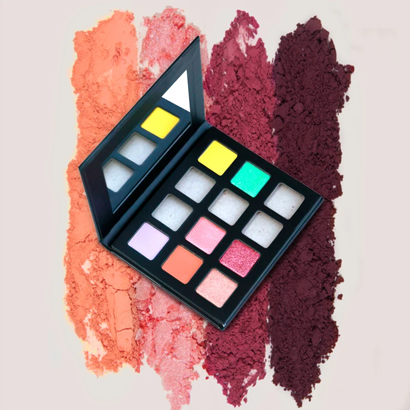 Private Label high pigment Eyeshadow pan 26mm Custom Eye shadow Pressed single Eyeshadow pans custom your own brand