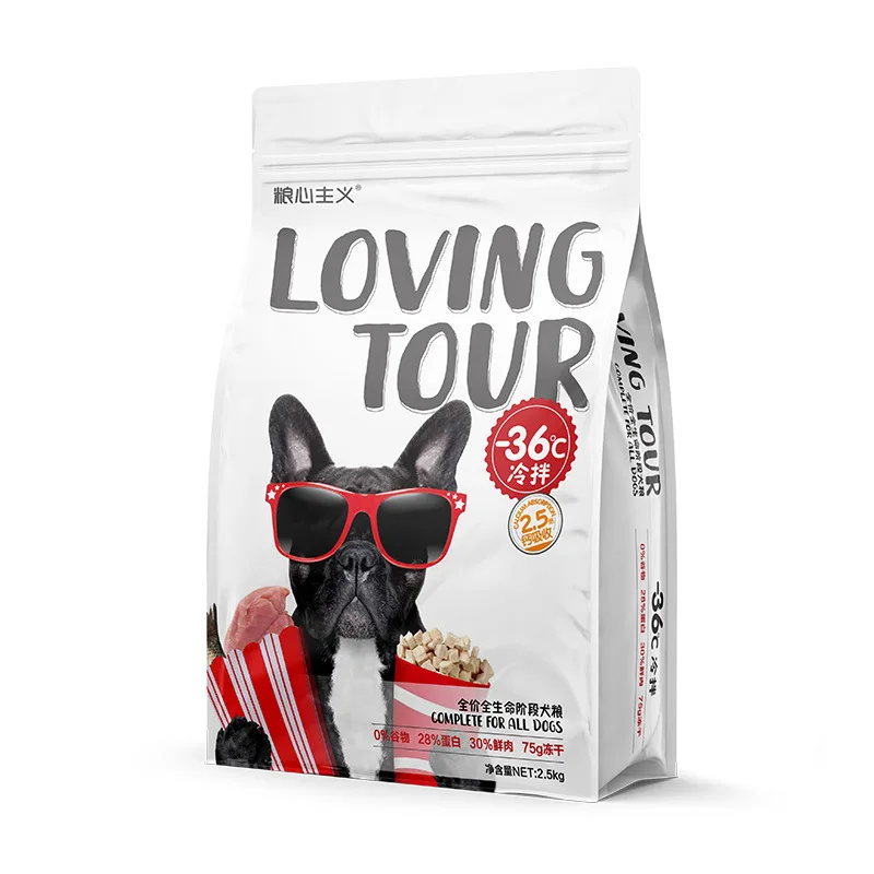 Food oriented Fresh Meat Food Freeze dried Grain free  Teddy Golden Retriever Adult Dog Food