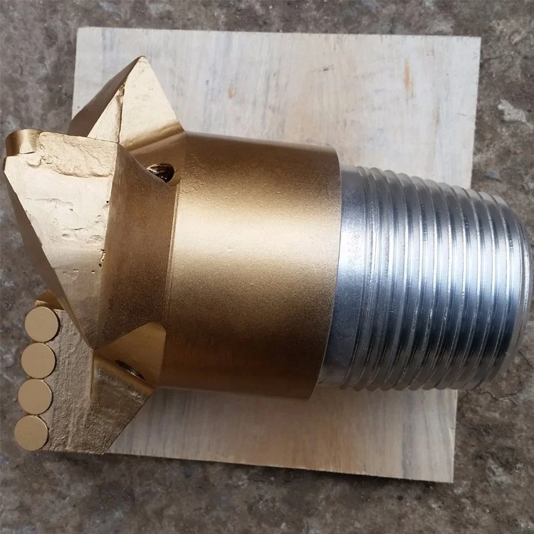 PDC Coal mine Non-coring Drilling / Drag Bits for Mining Equipment in Hard Rock