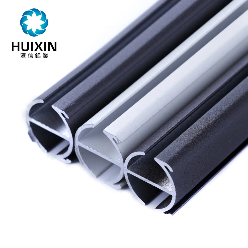 powder coating and anodized aluminum rail for curtain track