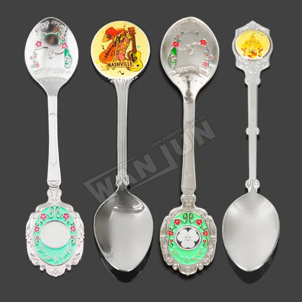 Customized enamel absinthe spoon