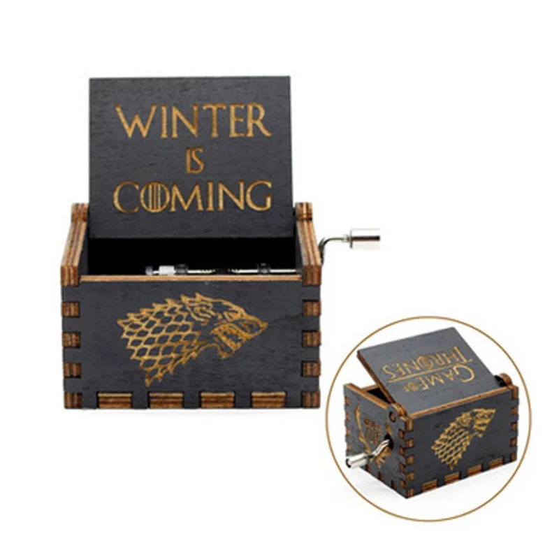 New Style Spirited Away BTS Wooden Cajas Musicales Music Box