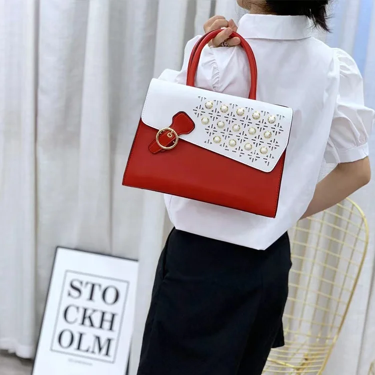 
Hot sale new products 3pcs leather handbag ladies shoulder purse shopping wholesale bags casual women bag pu 