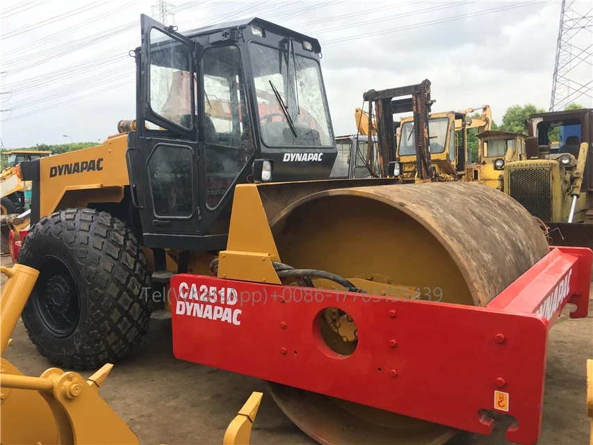 Дорожный каток dynapac CA251D /CA301D /CA302D /CA25D /CA30D, 10 тонн, из Швеции