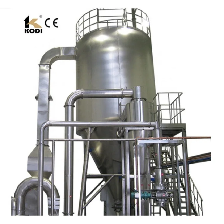 KODI LPG 100 CE ISO GMP Standard Lecithin Spray Dryer