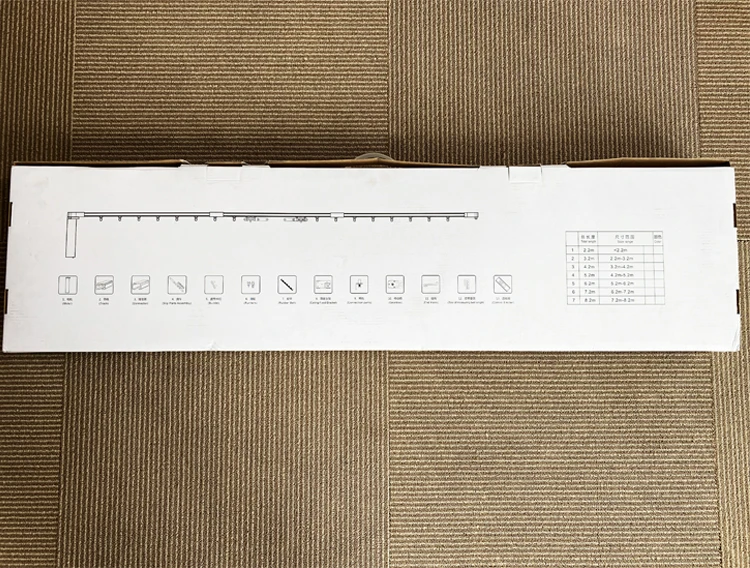 
Saykey Smart Home Curtain Motor Track Set/kit Curtain Motor Rail Set/kit Sk-track01 Metal Aluminum 10cm 3 Pcs 20cm 1 Pcs Support 