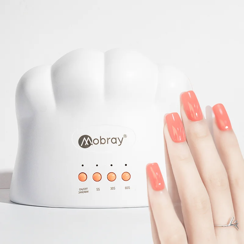 Mobray LED Nail Dryer Lamp For Nails  UV Lamp Beads Drying All Gel Polish USB Charge Professional Manicure Nails Lamp Equipment