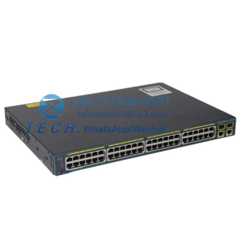Катализатор 2960-x 48 порт GigE 2x10g Sfp + переключатель Lan Base WS-C2960X-48TD-L модуль совершенно новый в наличии Заводские продажи