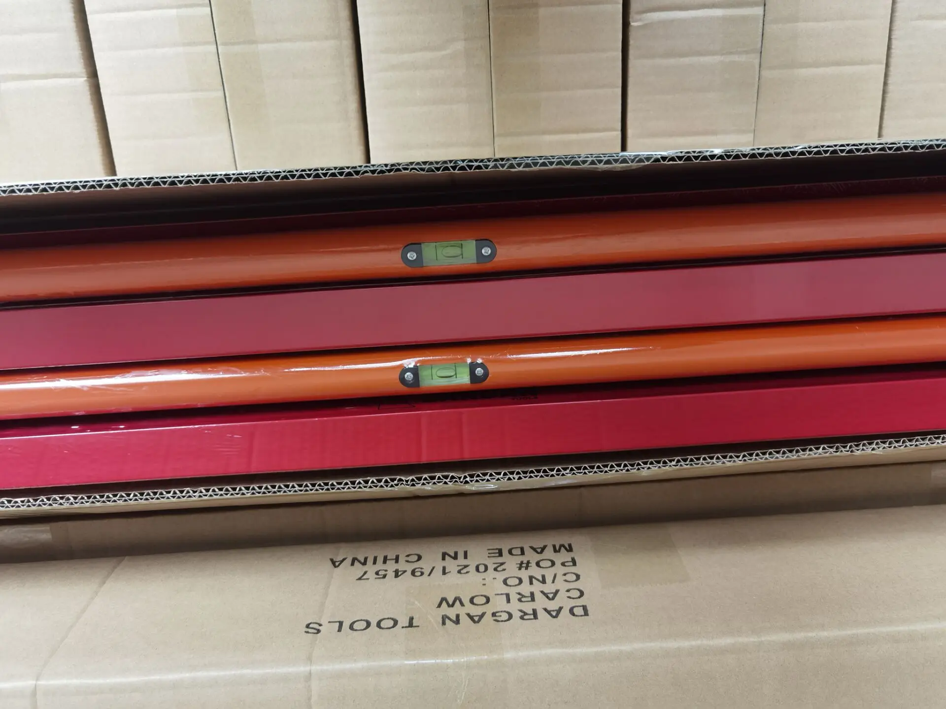 YJ-AP0807-H Aluminum Alloy Scraper Ruler Plaster Level Scraper Ruler Spirit Level angle ruler