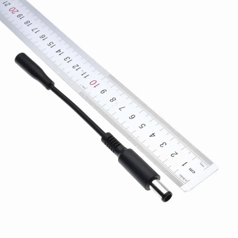 Cantell DC Power Cable 7.4*5.0mm male to 4.5*3.0mm female cable for Dell Laptop