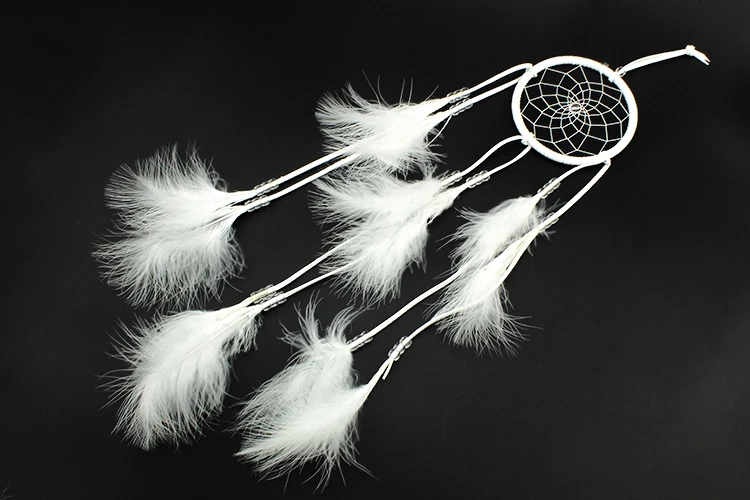 Hanging Car Accessories Handmade Small Indian Feather