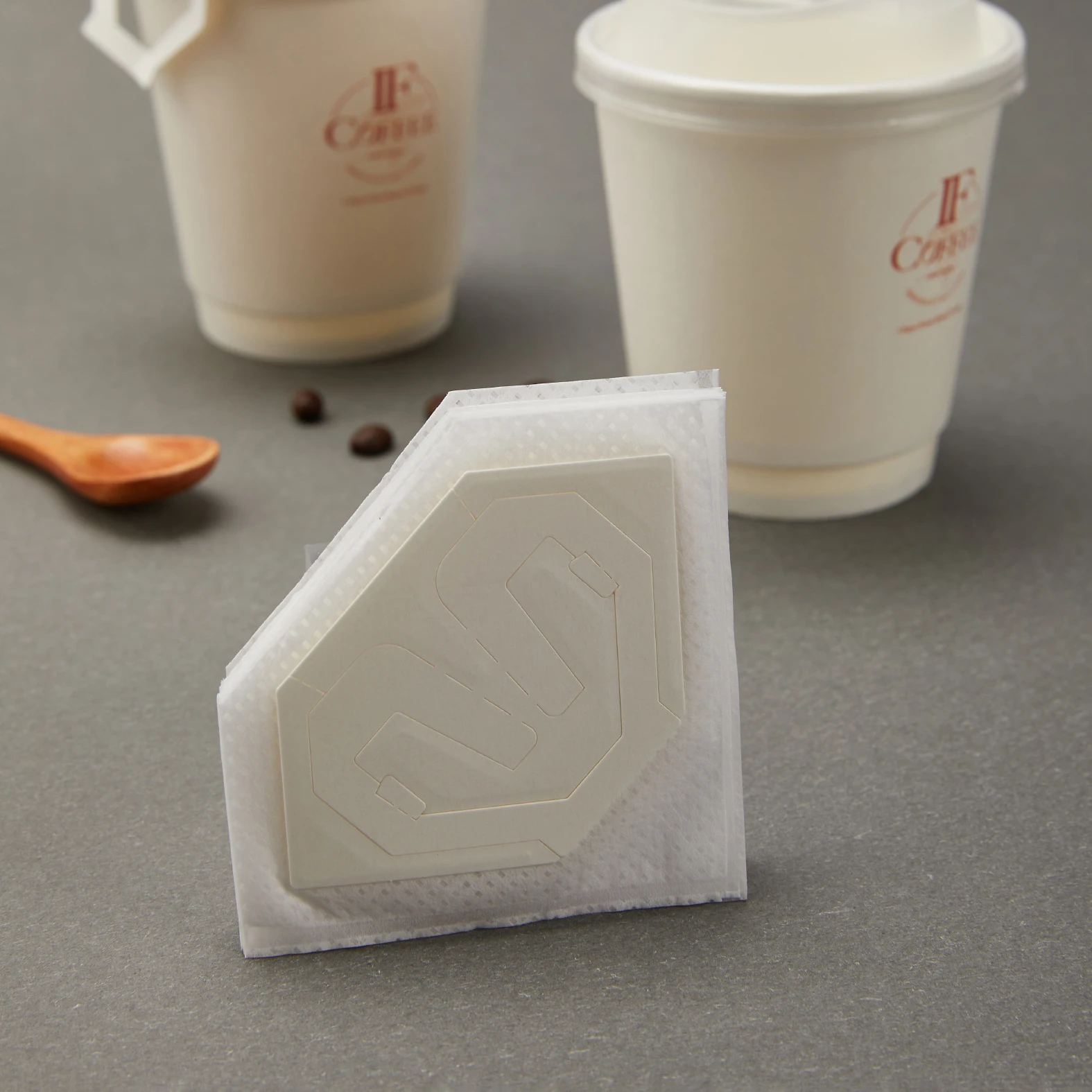 24h online wholesale Disposable Drip Coffee Filter Bag Hanging Ear Drip Coffee Bag Portable Coffee Filter