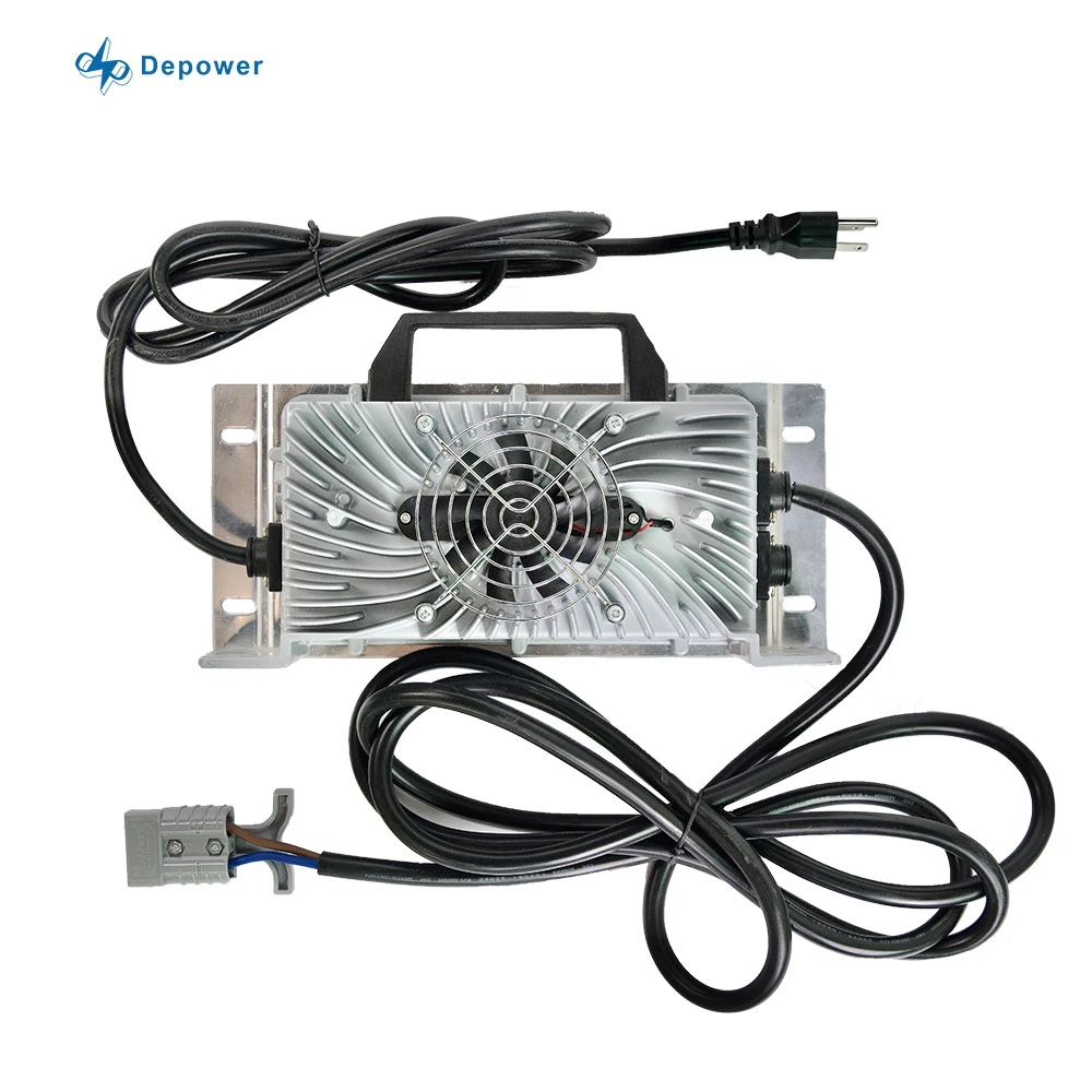 Depower New Design 48V 54V 57.6V 54.6V 520 Amp Club Car CROWS FOOT 48 Volt Golf Cart Battery Charger