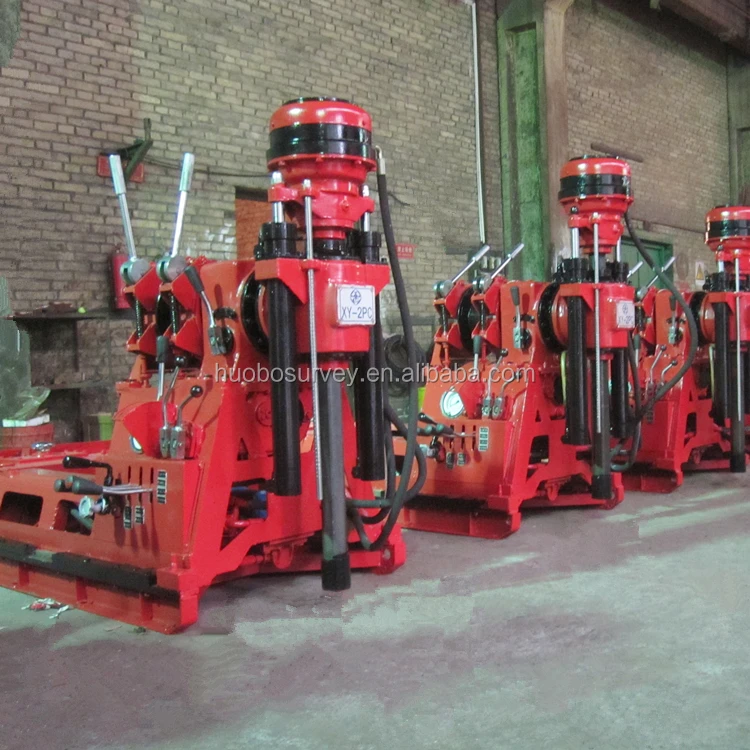 High effciency portable geological core drilling xy-2pc borehole drilling rig machine for sale