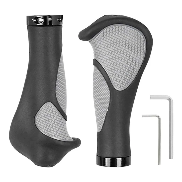 Ergonomic Design Integrated MTB Cycling Hand Rest Anti-skid Grips For Bicycle