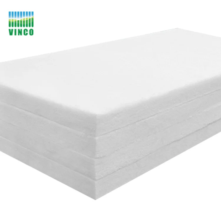 Polyester fiber cotton soundproof material for generators Mineral fiber acoustical ceiling wall panel