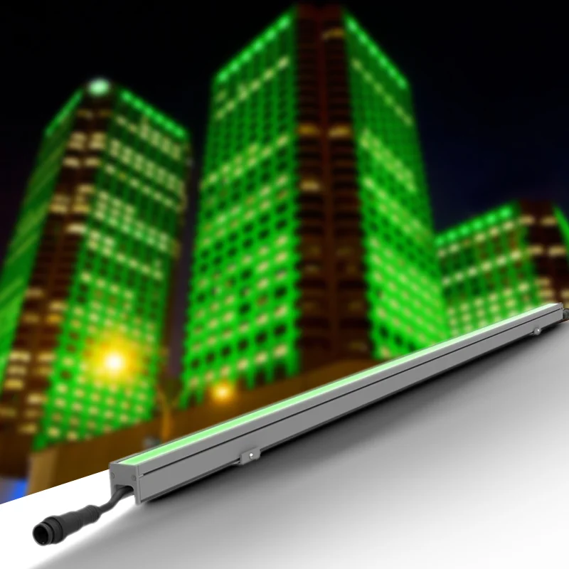 12W RGBW 4-in-1 Programmable LED Linear Lamp for Exterior Wall Landscape IP65 LED Linear Pixel light for bar exterior walls