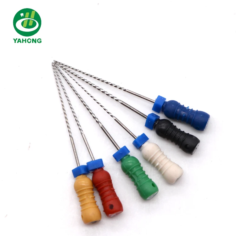 Dental Rotary Root Canal Niti Reamers Hand Files Endo Files