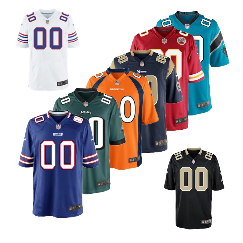 custom your Digital logo name American football jersey stitched nfl jersey