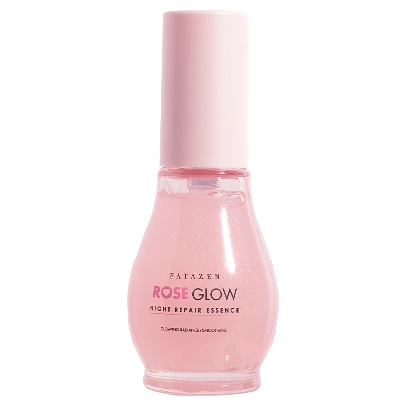 Private Label Skin Care Products Deep Moisturizing Soothing Face Glowy Serum OEM Hydrating Anti-aging Rose Shimmer Facial Serum