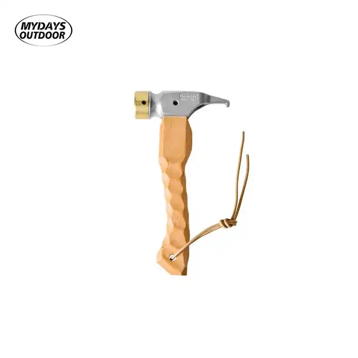 Mydays Tech Multifunctional Accessories Lightweight Portable Stainless Camping Hammer for Mountaineering Tent Hiking