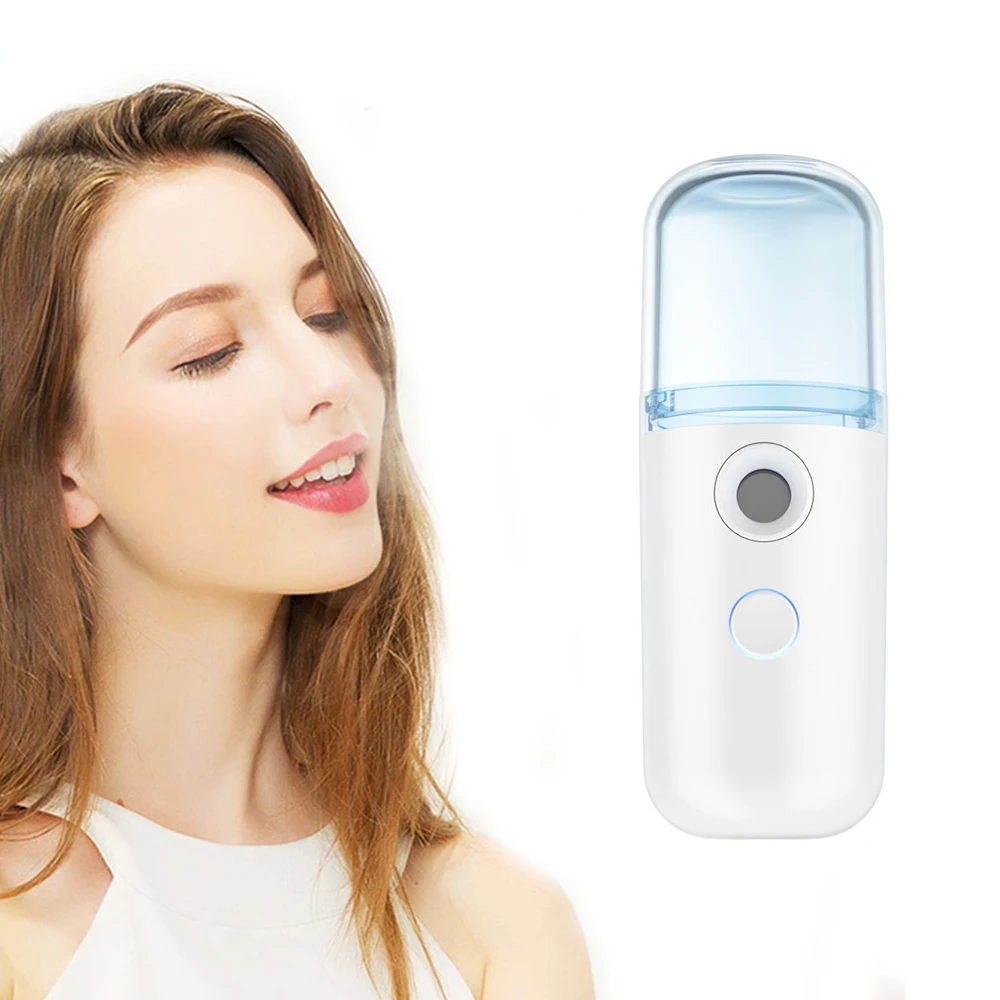 
Skin Care electronic alcohol sanitizer sprayer Nano Handy Beauty Nano Steamer Electric Facial Nano Mist Sprayer 