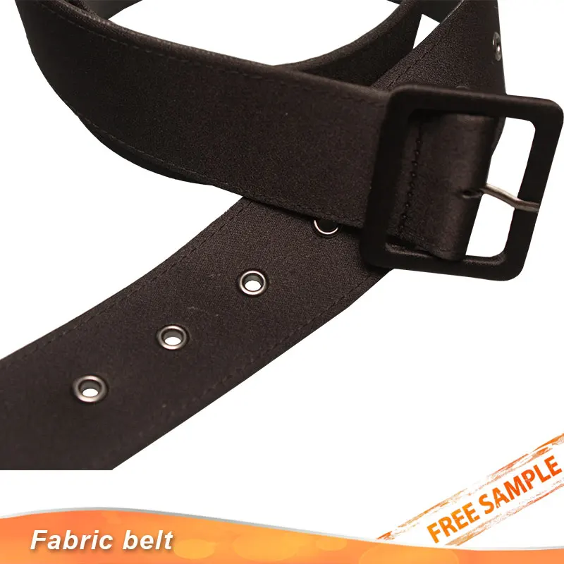 Covered fabric garment belt canvas belt for lady