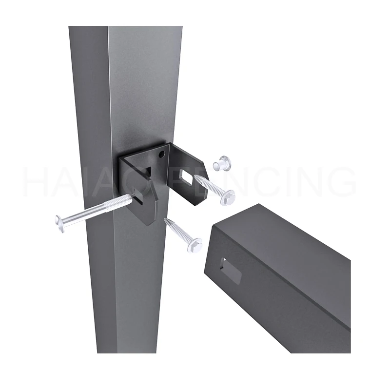 6 ft top spear metal fence panels