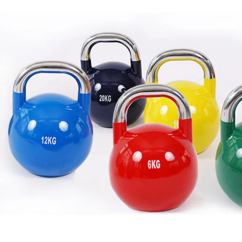 Customized Kettlebell Sets Fitness Equipment And Weight Lifting Free Weight Exercise Kettlebells