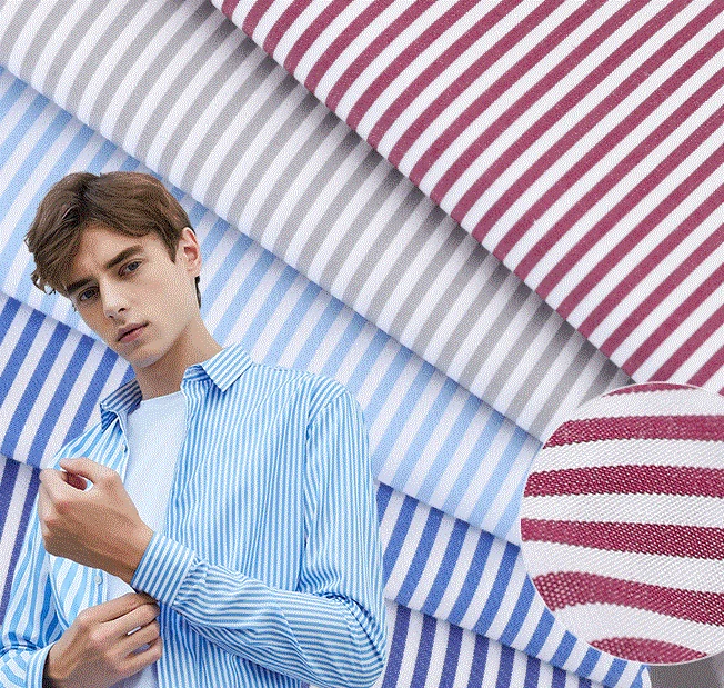 High Quality Solid Color Stretch Bamboo Fiber Fabric Weaving Polyester Fiber Fabric For Professional Wear