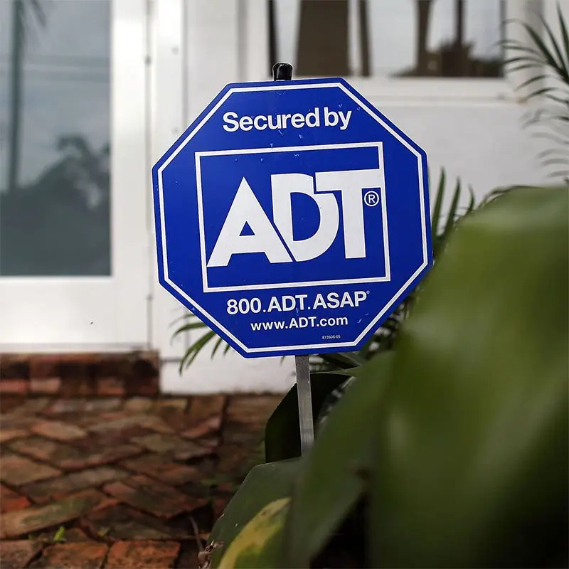 28' Adt Security Signs Adt Custom Logo Alarm Security Warning Board Signs