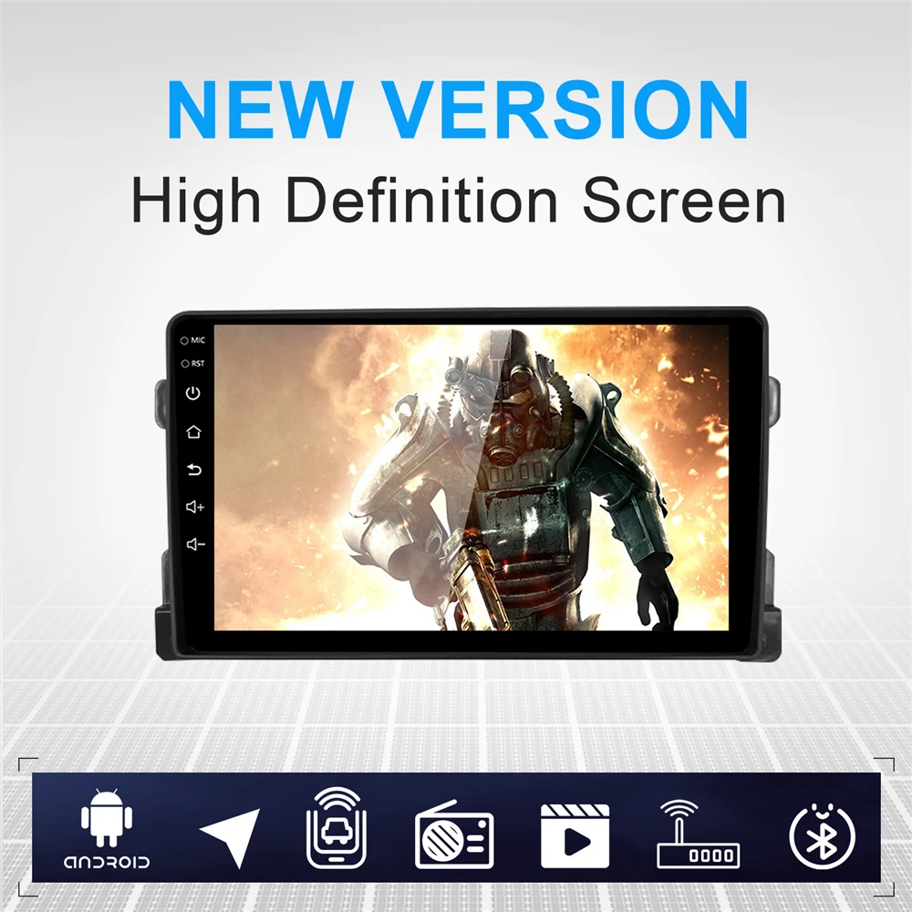 Для Защитные чехлы для сидений сшитые специально Suzuki Grand Vitara 2006-2013 Android 10 1 9-дюймовый мультимедийные аксессуары Автомобильный плеер GPS навигации автомобиля радио