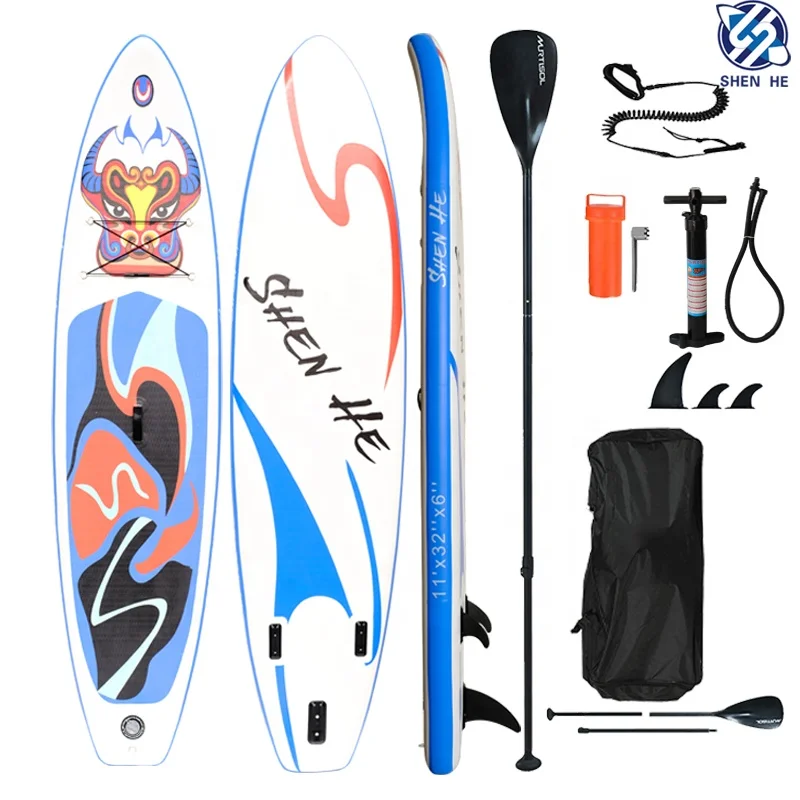 Softboard Hot Sale Stand Up Paddel Board Focus Sup Surfboard  For Adults And Kids Inflatable Paddle Board With Window
