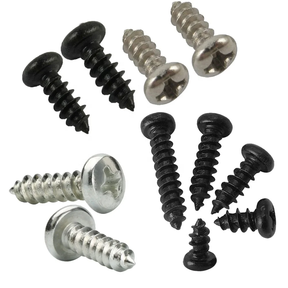 wholesale screws M3 m5 m4 x7mm button head Metal torx 316 stainless steel cross pan head thread bolt self tapping screw